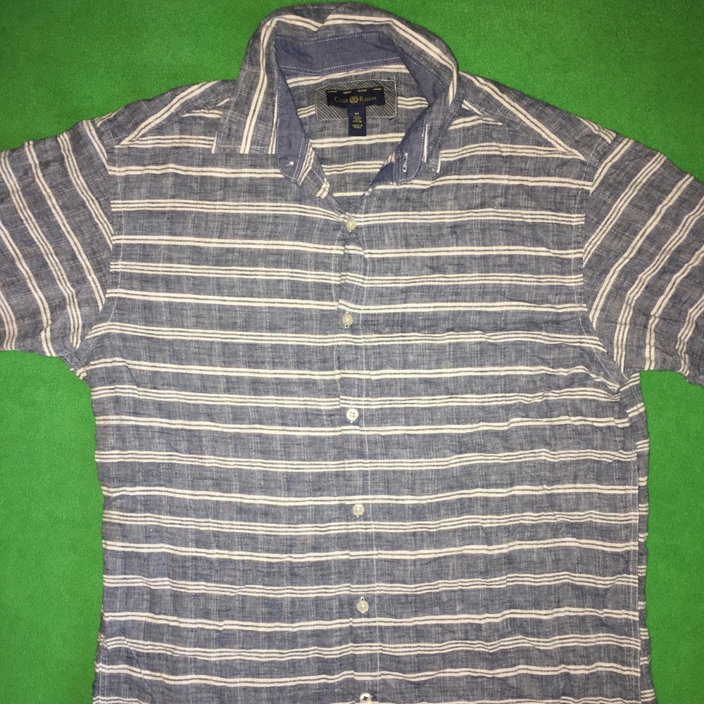 Club Room Short Sleeve Button up shirt